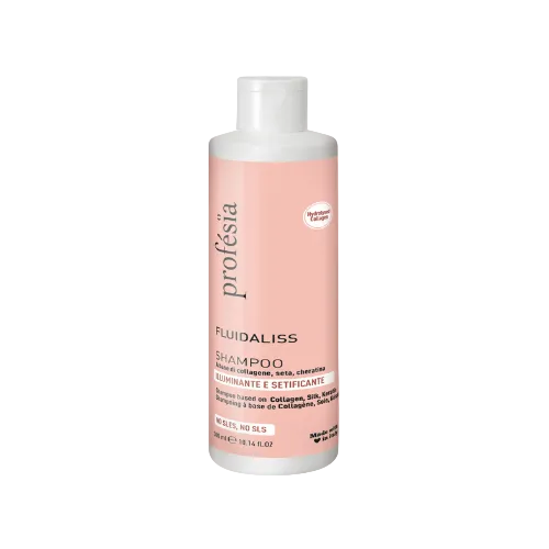 Shampoo Fluidaliss 300ml - Capelli Colorati e Trattati Collagene Seta Cheratina | Profesia